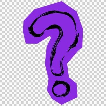 Question mark symbol Stock Illustration