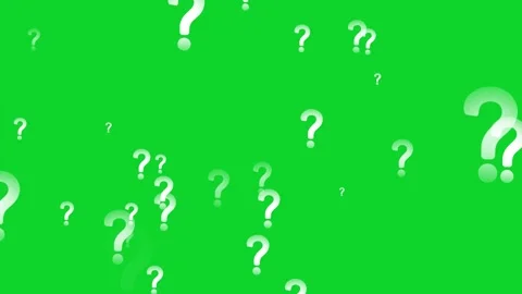 Question Mark Symbol particle camera zooming Animation. Video stock 316743594