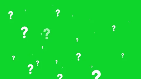 Question Mark Symbol particle camera zooming Animation. Video stock 316743603
