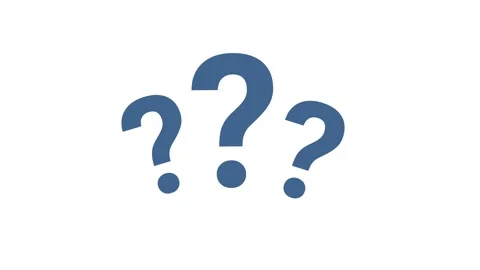 Question Mark Symbol Pop Up Icon Animation on Green Screen Background 4K Stock Footage 336759082