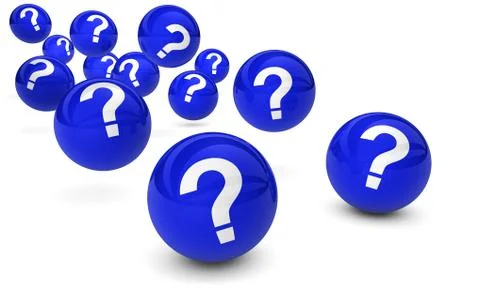 Question Mark Symbol Questioning Concept Stock Illustration