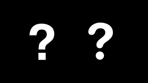 Question mark symbol wiggling animation on green screen. Question Mark Wiggle An 動画素材 335617001