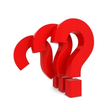 Question mark symbols Illustrazione stock