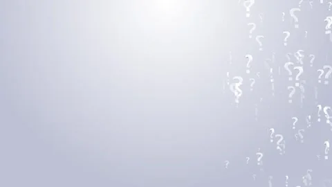 Question mark, Technology abstract background, Concept of thinking Asking Video stock 295405723