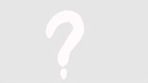 Question mark is transformed into an exclamation point. Loop video. Stock Footage 288524538