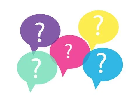 Question mark vector illustration Stock Illustration