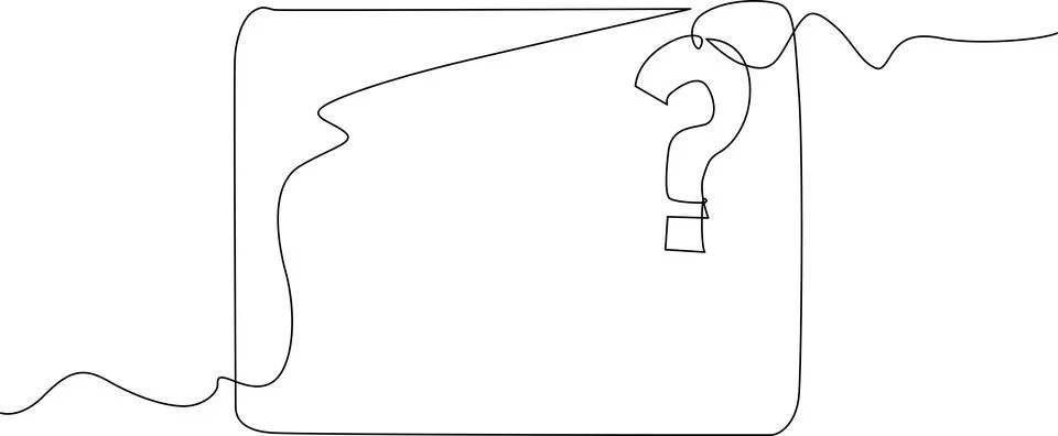 Question mark on wavy background Vector Illustrazione stock