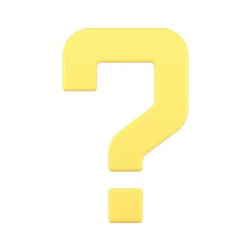 Question mark yellow ask point FAQ help problem solution information idea fro Illustrazione stock