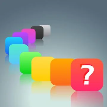 Question marks background. Vector eps10. Stock Illustration