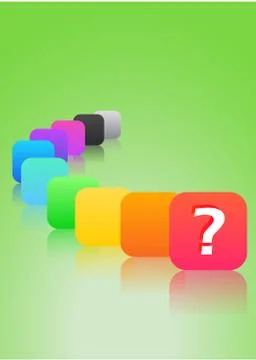 Question marks background. Vector eps10. Stock Illustration