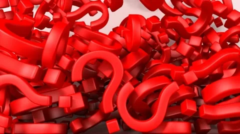 Question marks Stock-Footage 10916313