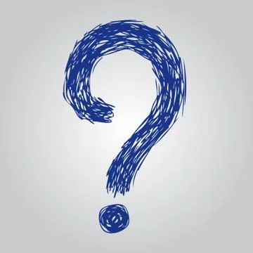 Question marks Stock Illustration