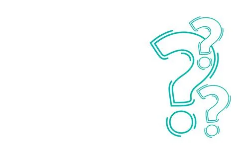 Question Marks Stock Illustration