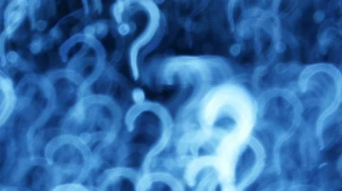 Question marks. Out of focus lights back... | Stock Video | Pond5