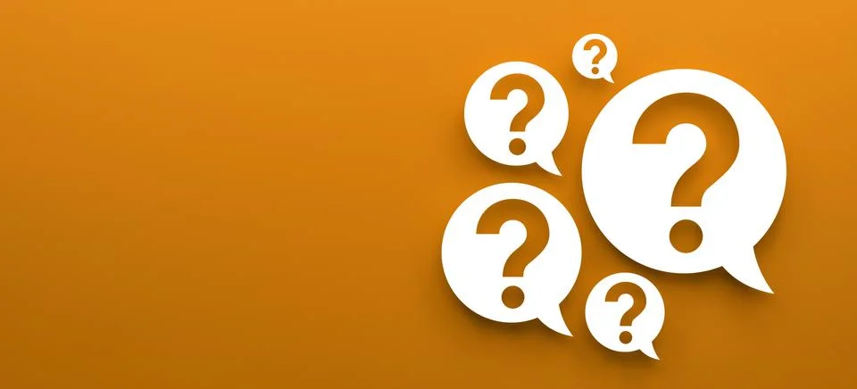 Question marks Stock Photos