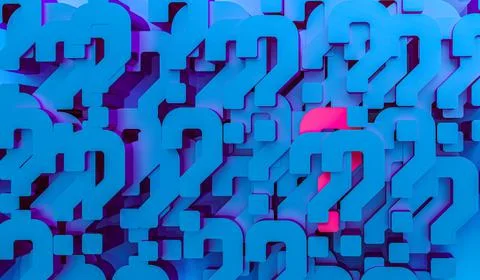Question marks Stock Photos