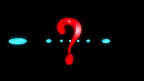 Question sign icon Stock Footage 94944934