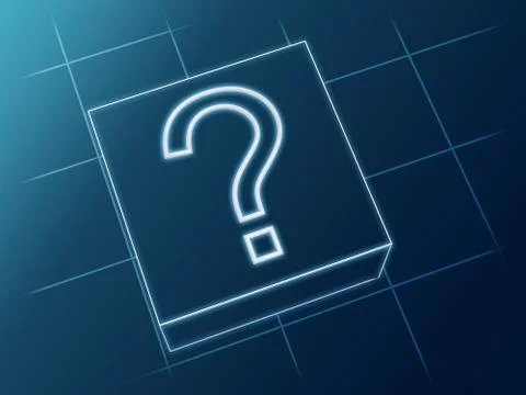 Question sign Stock Illustration