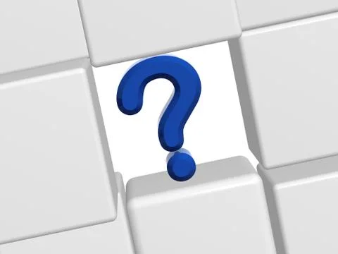 Question sign Stock Illustration