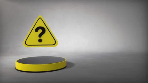 Question sign loop backdrop. This background is loopable. 库存影片 263818722
