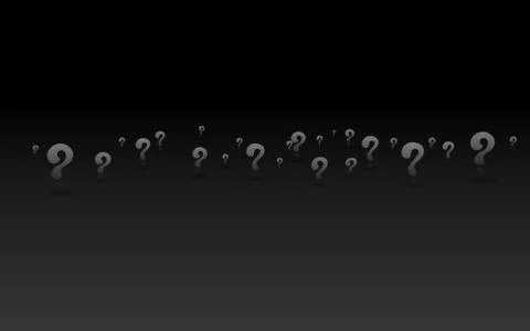 Question signs When word, FAQ  help. problem solve  realistic vector 스톡 일러스트