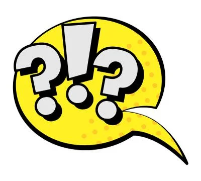 Question symbols - ?!? speech bubble in retro style Stock Illustration