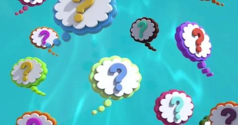 Question thought 库存影片 295153607