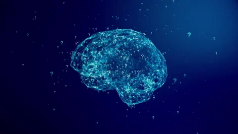 Questioning Brain 01 Stock Footage 305630462
