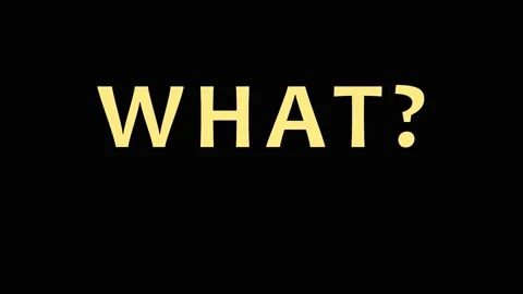 Questioning Text Displayed With Glitch Effect In Dark Background Video stock 343408201