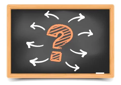 Questionmark Stock-Illustration