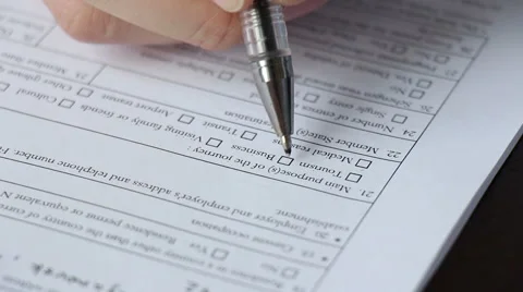 The Questionnaire Video stock 51226660