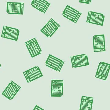 Questionnaire list glyph seamless pattern 스톡 일러스트