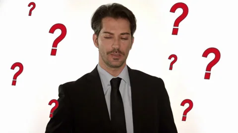 Questions and solutions 動画素材 27821173