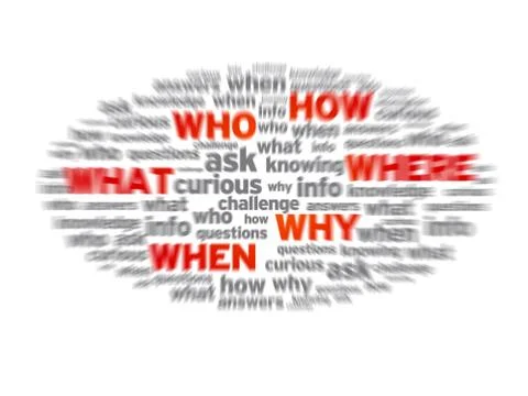 Questions concept Stock Illustration