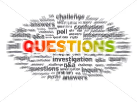 Questions Stock Illustration