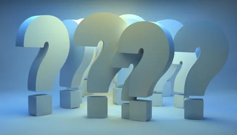 Questions Stock Illustration