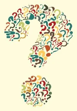 Questions Stock Illustration