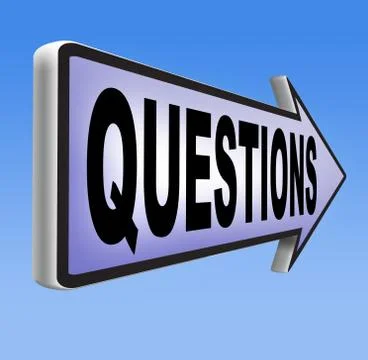 Questions Stock Illustration