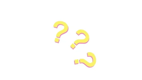 Questions mark. Questions mark on White Background.  Questions mark icon. Stock Footage 243586480