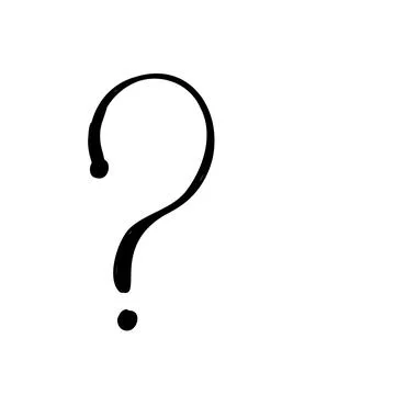 Questions marks. Hand drawn doodle ask sign set. Vector Who Why FAQ symbol Stock Illustration