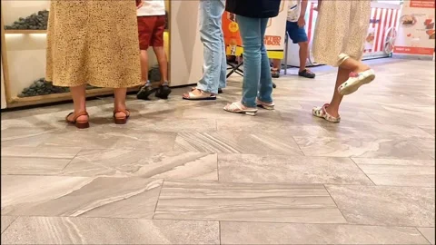 Queue at the counter Stock Footage 273203866