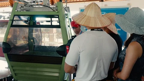 The queue of people. A crowd of people moving to the turnstile. Passengers si Stock Footage 121210392