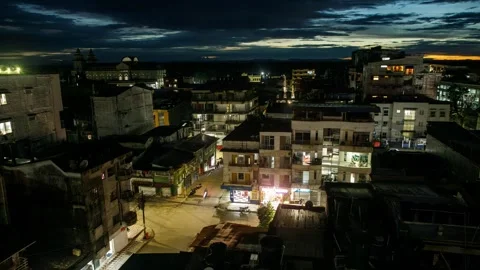 Quibdo sunset Video stock 291752296