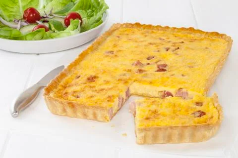 Quiche lorraine Stock Photos