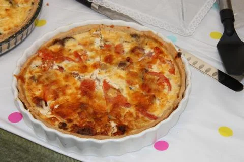 Quiche. Stock Photos