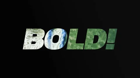 Quick Bold Glitch Cut Out Titles After Effects素材