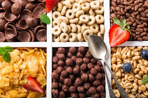 Quick breakfast cereals Stock-Fotos