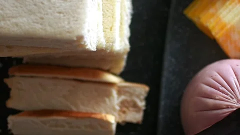 A quick breakfast every morning Stock Footage 305072630