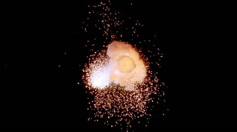 Quick burst of sparks Stock Footage 59533306