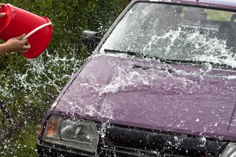 Quick car wash Stock Photos